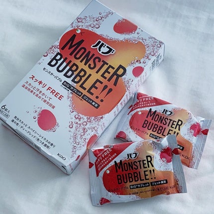 モンスターバブル スッキリFREE /バブ/炭酸系入浴剤を使ったクチコミ(3枚目)