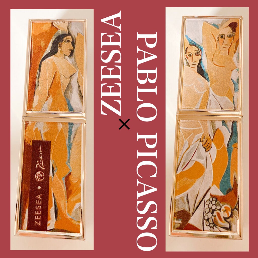 ピカソベルベットマットリップスティック/ZEESEA/口紅を使ったクチコミ(4枚目)