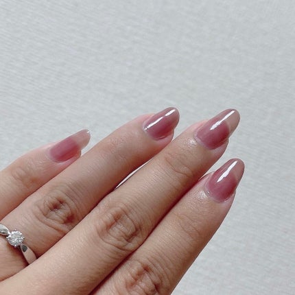 硝子ネイル 藤紫/funme+ME/マニキュアの画像