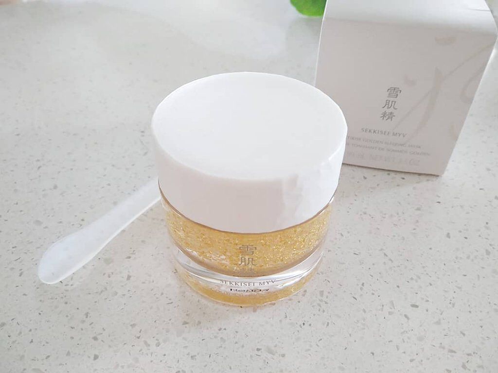 アクティライズ ゴールデン スリーピング マスク/雪肌精みやび/洗い流すパック・マスクを使ったクチコミ（1枚目）