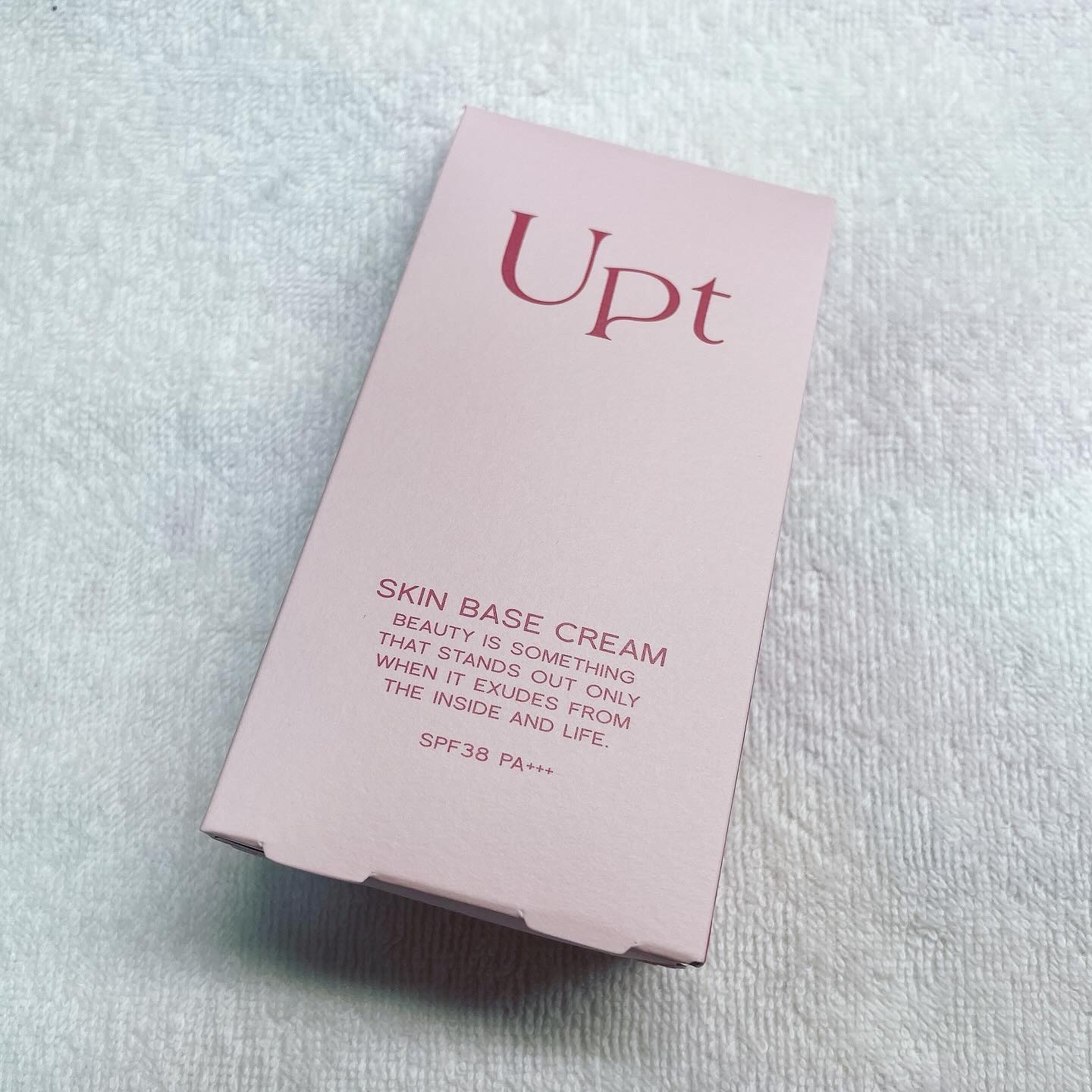 スキンベースクリーム/Upt/化粧下地を使ったクチコミ（1枚目）