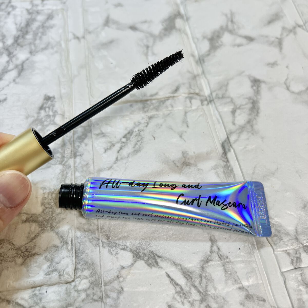 オールデイ ロング アンド カール マスカラ/Milk Touch/マスカラを使ったクチコミ（2枚目）