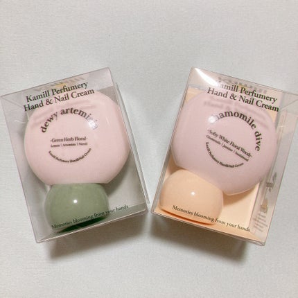 パフューマリー ハンド&ネイルクリーム デューイアルテミシア 50ml/カミール/ハンドクリームを使ったクチコミ(1枚目)