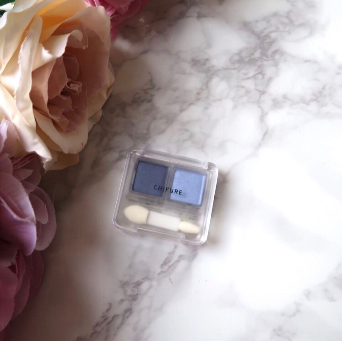 ツイン カラー アイシャドウ/ちふれ/アイシャドウパレットを使ったクチコミ(1枚目)