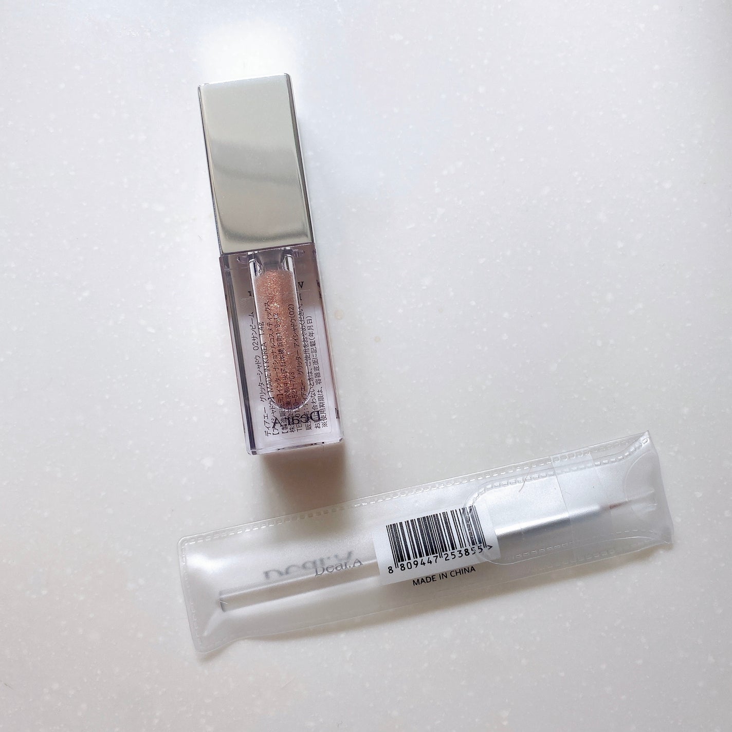 グリッターアイシャドウ/Dear.A/グリッターを使ったクチコミ(2枚目)