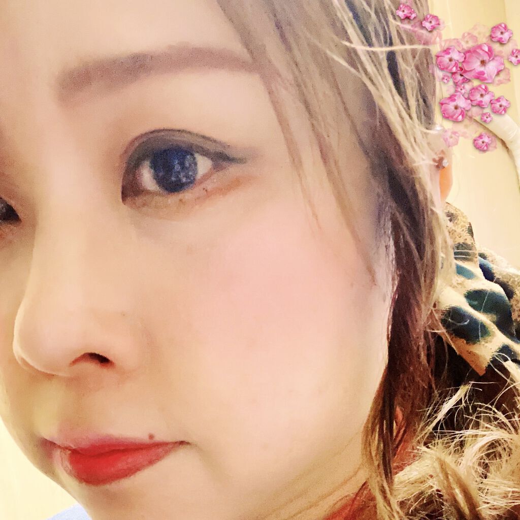 虹の光パウダー 01 夕空色（ピンクパープル）/舞妓はん/プレストパウダーを使ったクチコミ（2枚目）