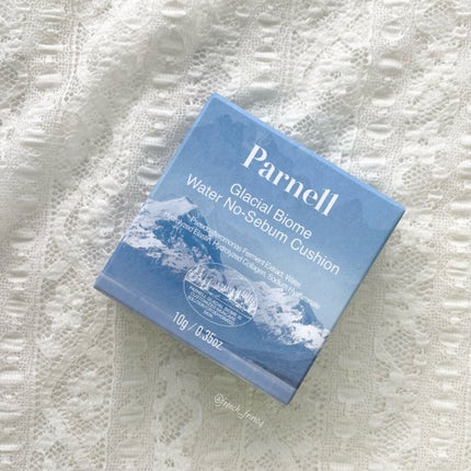 グラシアル バイオーム ウォーター ノーセバム クッション/parnell/クッションファンデーションを使ったクチコミ(7枚目)