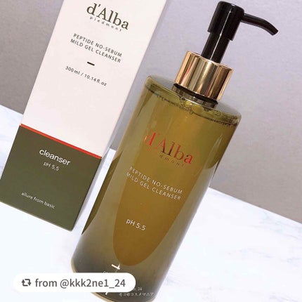 マイルドスキンバランシングヴィーガンクレンザー/ダルバ/洗顔フォームを使ったクチコミ(1枚目)