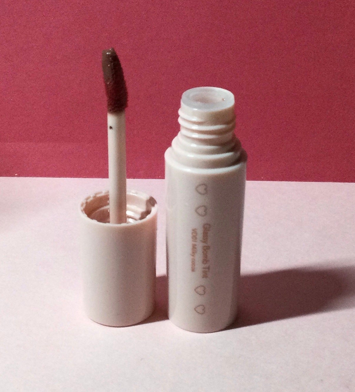 アンドバイロムアンド グラッシーボムティント/&nd by rom&nd/リップティントを使ったクチコミ(2枚目)