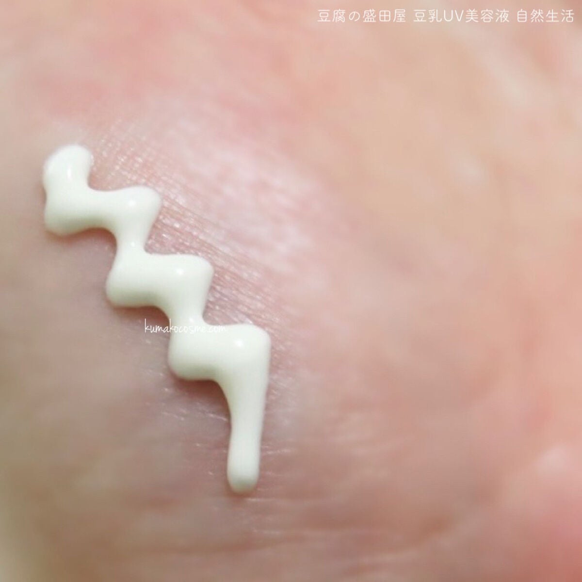 豆乳UV美容液 自然生活/豆腐の盛田屋/化粧下地を使ったクチコミ(3枚目)