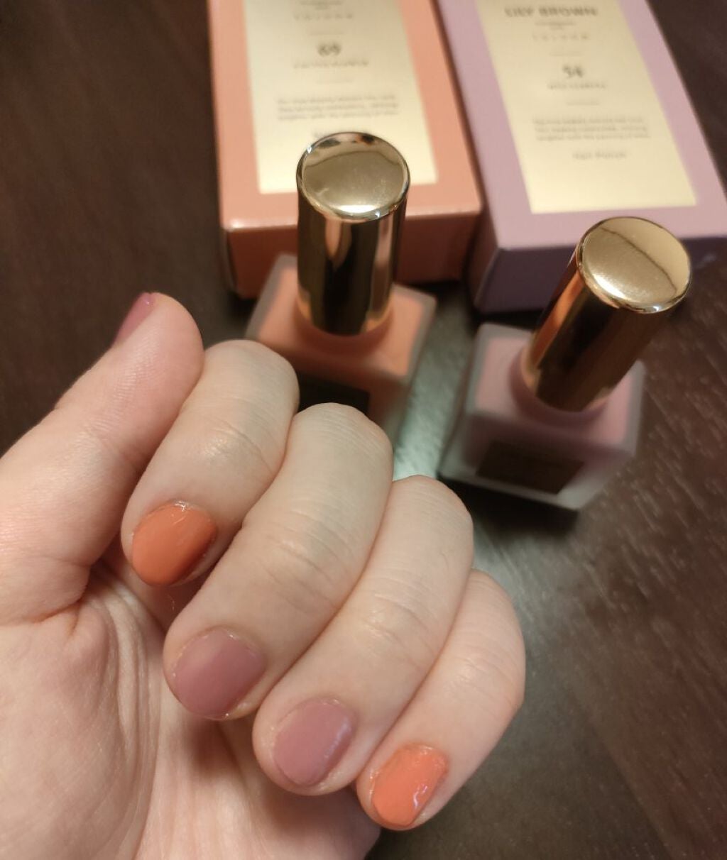 LILY BROWN×to/one ネイルポリッシュ/to/one/マニキュアを使ったクチコミ(8枚目)