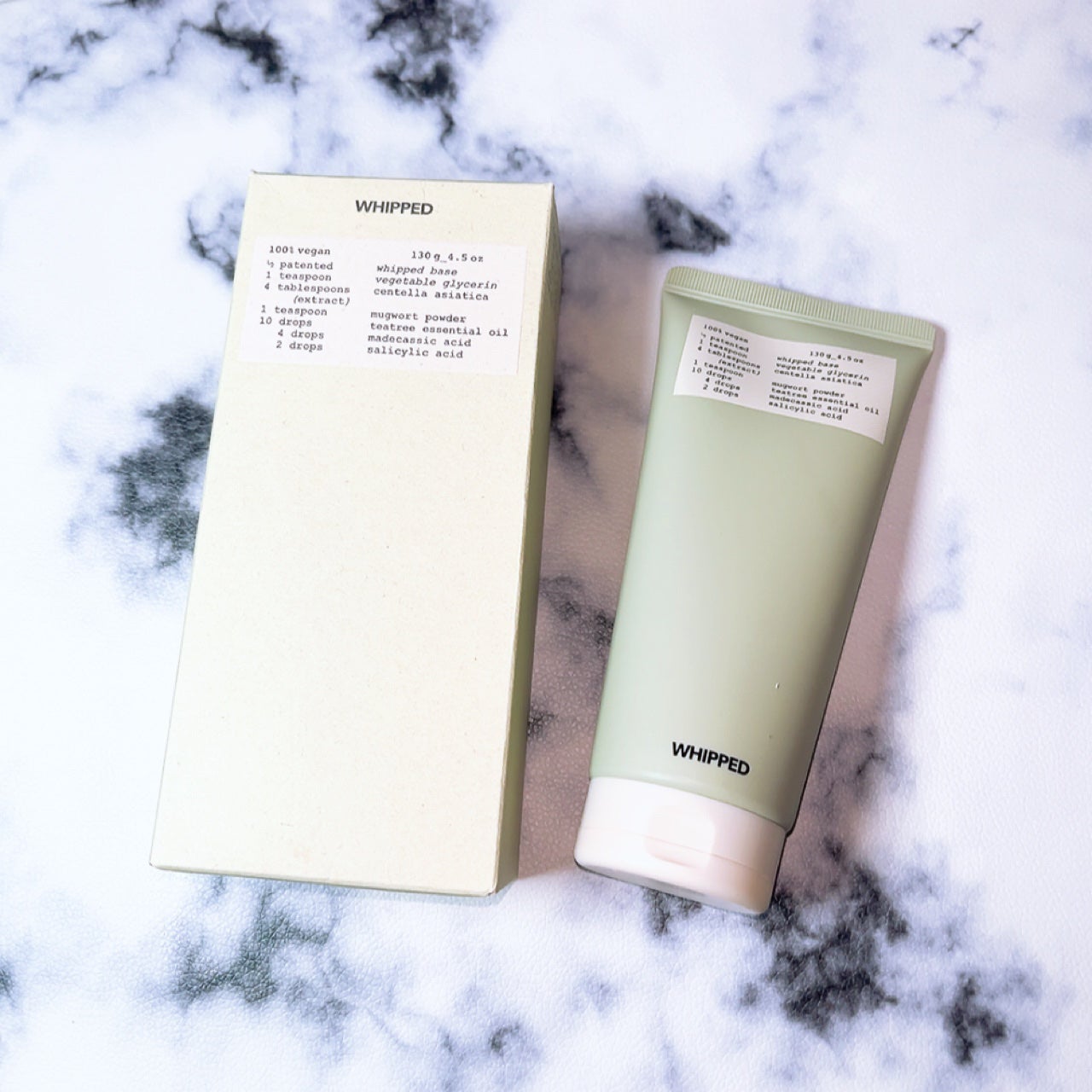 ヴィーガンパッククレンザーチューブ/WHIPPED/洗顔フォームを使ったクチコミ(2枚目)