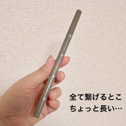 ロケット型 メイクブラシ/DAISO/メイクブラシを使ったクチコミ(4枚目)