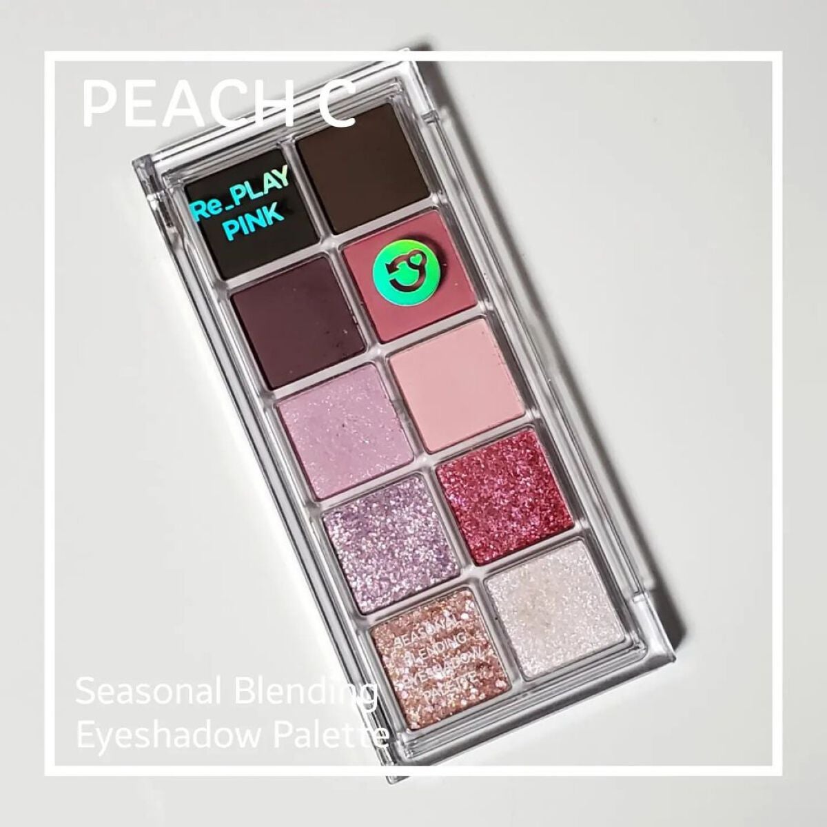 シーズナルブレンディングアイシャドウパレット/Peach C/アイシャドウパレットを使ったクチコミ(1枚目)