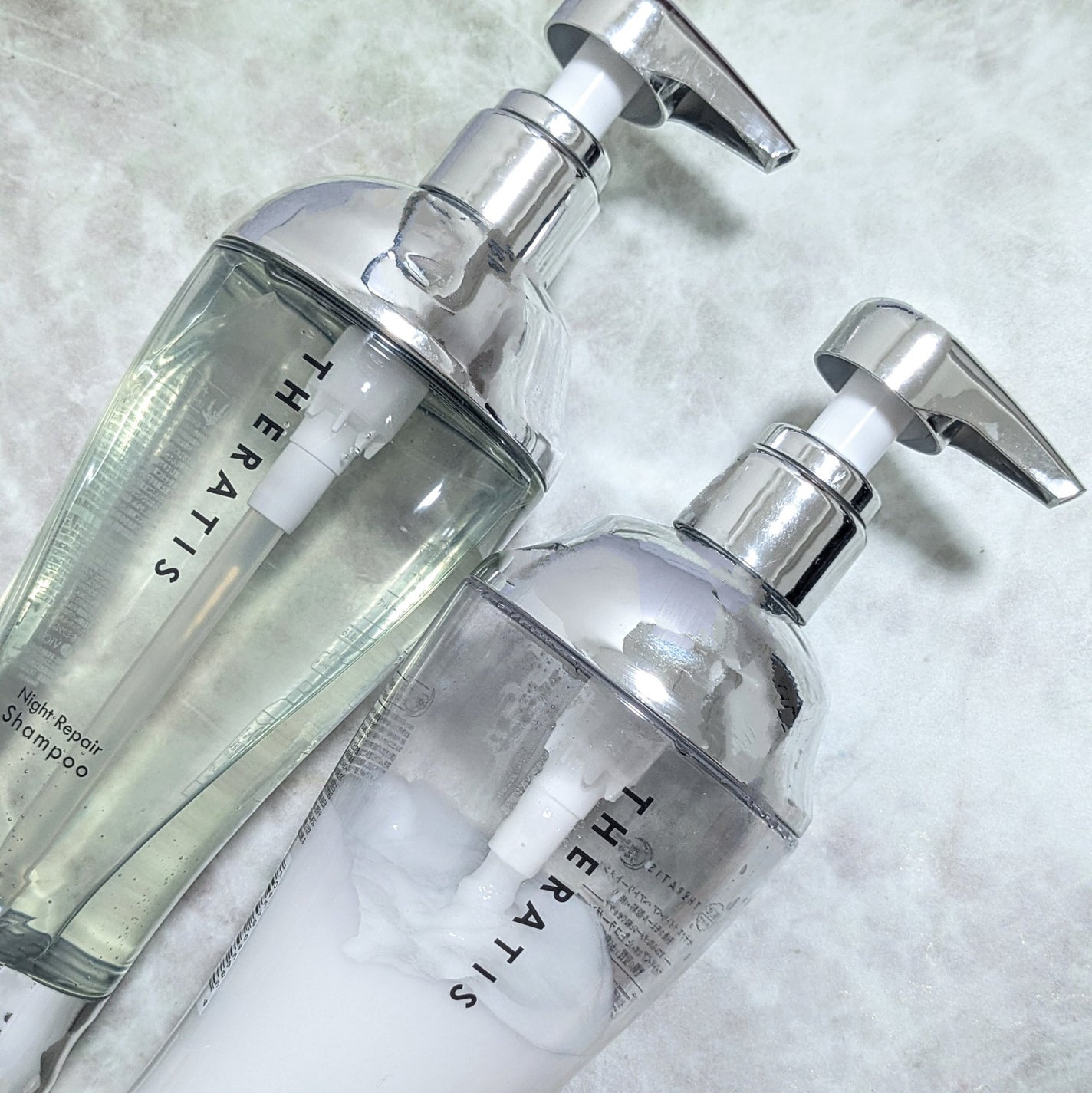 ナイトリペア シャンプー/ヘアトリートメント/THERATIS/シャンプー・コンディショナーを使ったクチコミ(1枚目)