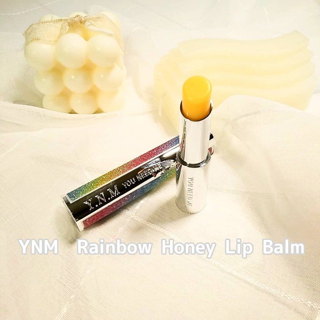 YNM  レインボーハニーリップバーム/YNM/リップバームを使ったクチコミ（2枚目）