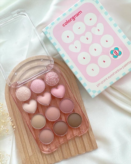 目元チュートリアルアイパレット/Colorgram/アイシャドウパレットを使ったクチコミ(5枚目)