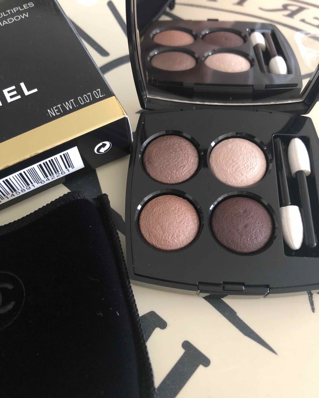 レ キャトル オンブル/CHANEL/アイシャドウパレットを使ったクチコミ(1枚目)