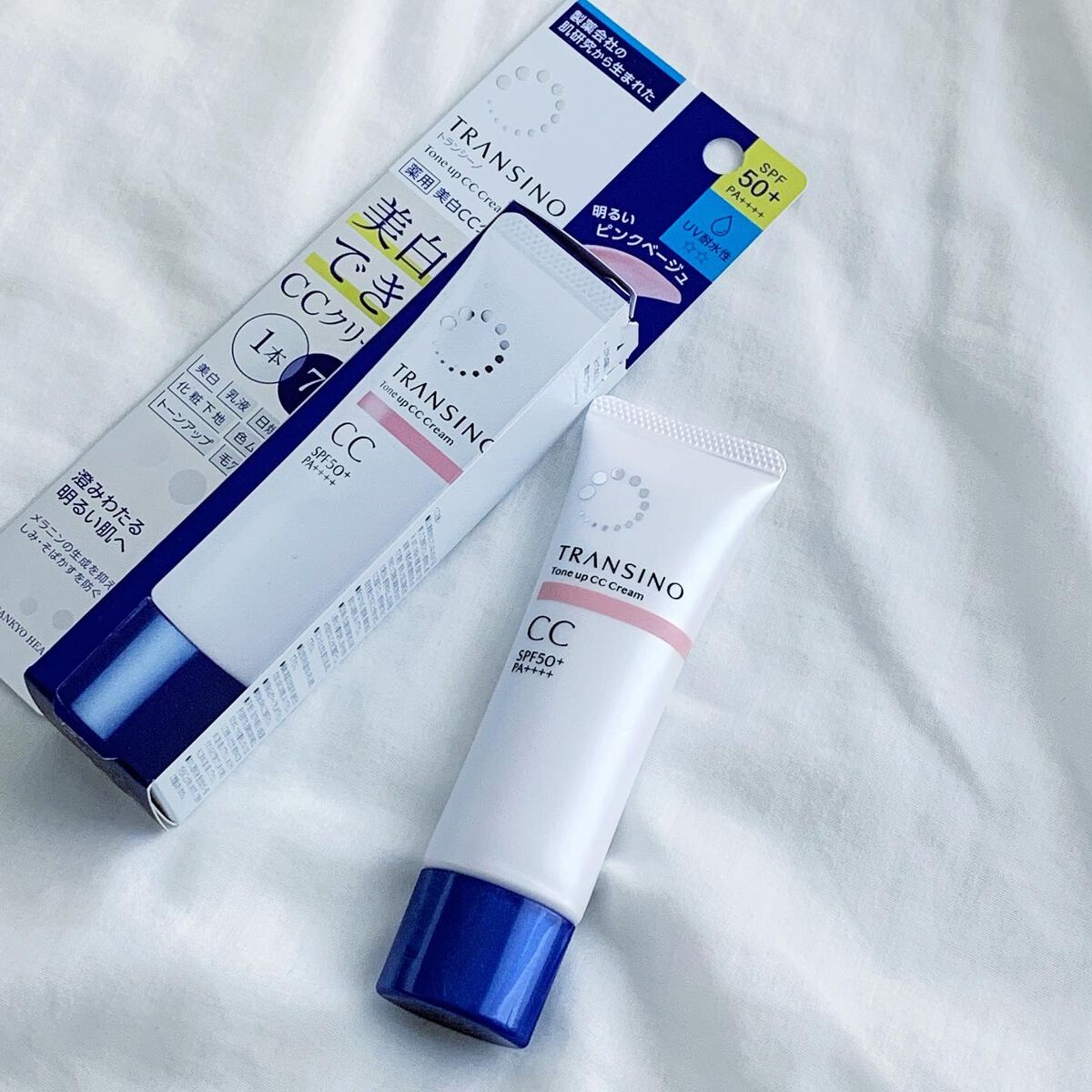 薬用トーンアップCCクリーム/トランシーノ/CCクリームを使ったクチコミ(1枚目)
