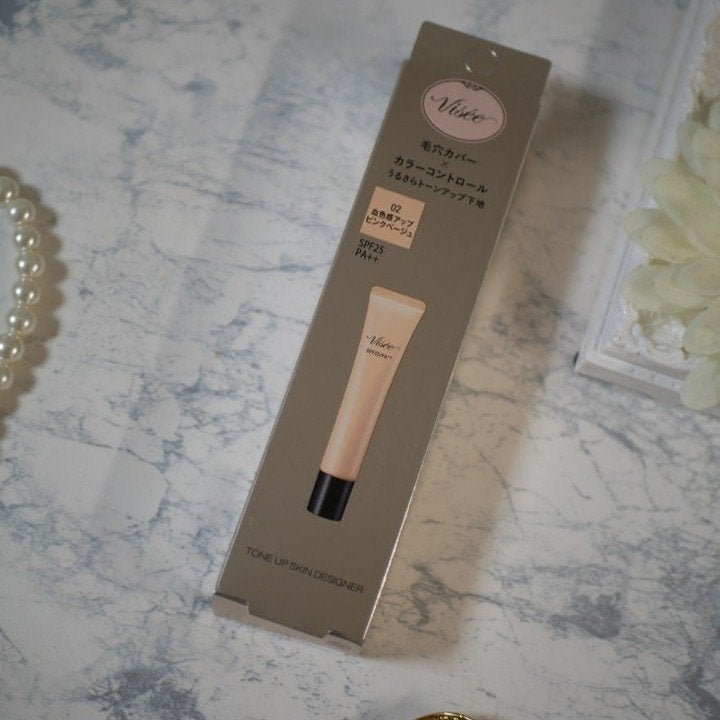 トーンアップ スキン デザイナー/Visée/化粧下地を使ったクチコミ(2枚目)
