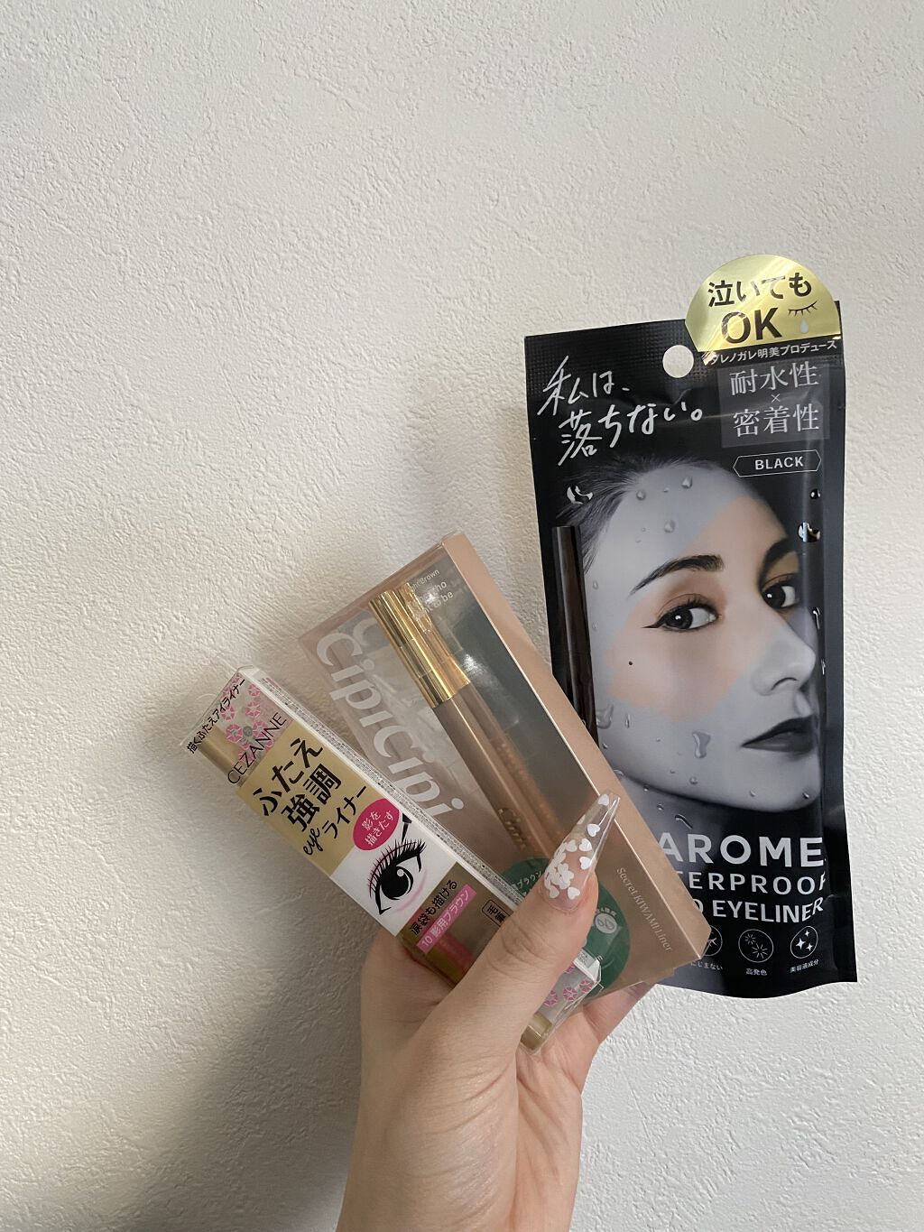 ウォータープルーフ リキッドアイライナー/CAROME./リキッドアイライナーを使ったクチコミ（2枚目）