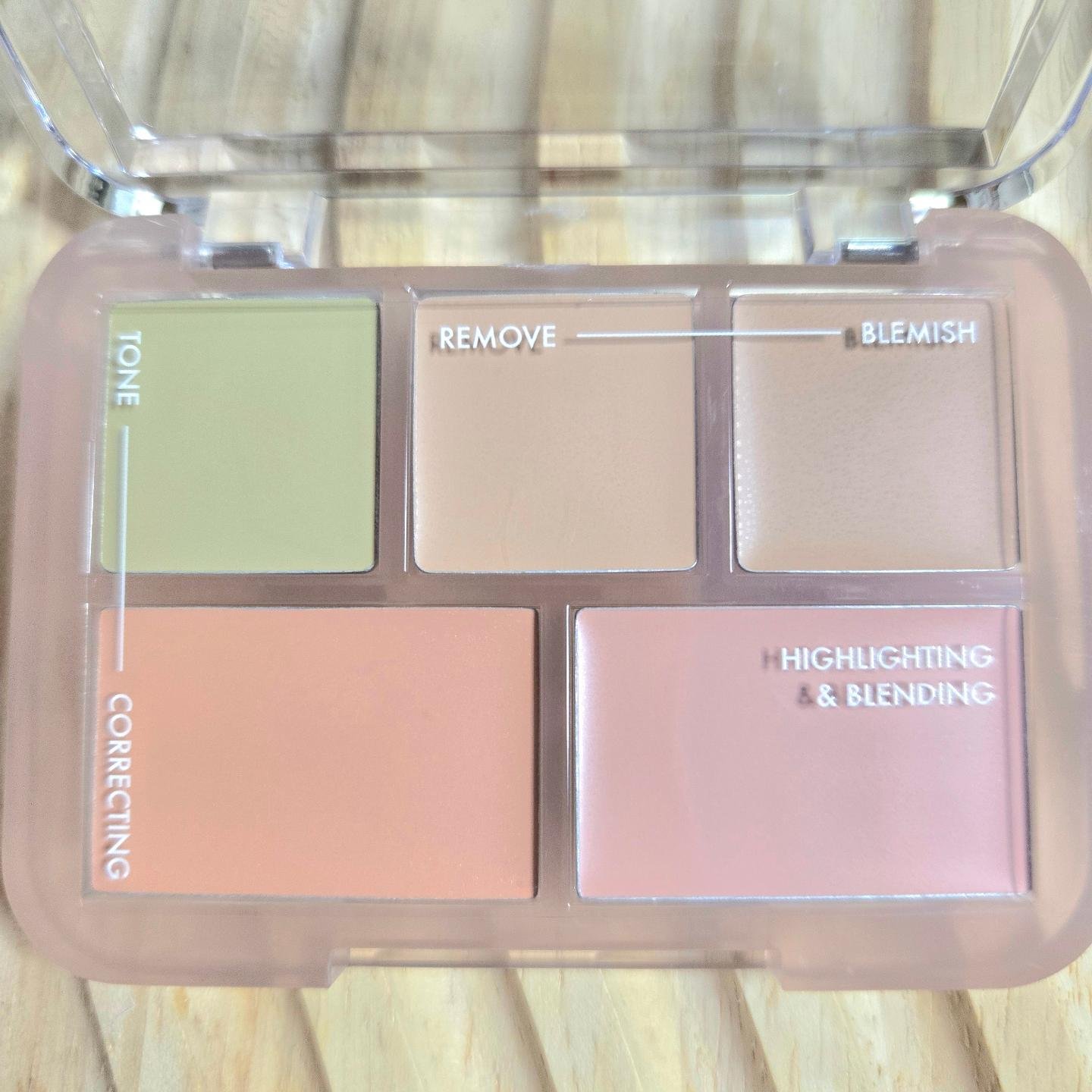 コンシールブレンダーパレット/LUNA/パレットコンシーラーを使ったクチコミ（2枚目）