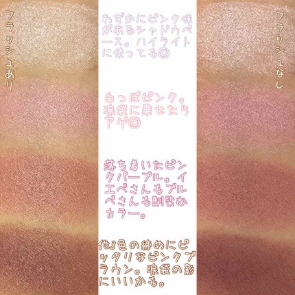 シルキースフレアイズ/キャンメイク/アイシャドウパレットを使ったクチコミ(3枚目)