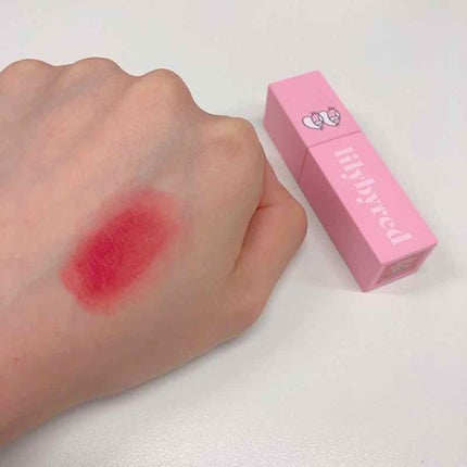 ブラッディライアー コーティングティント/lilybyred/リップティントを使ったクチコミ(2枚目)