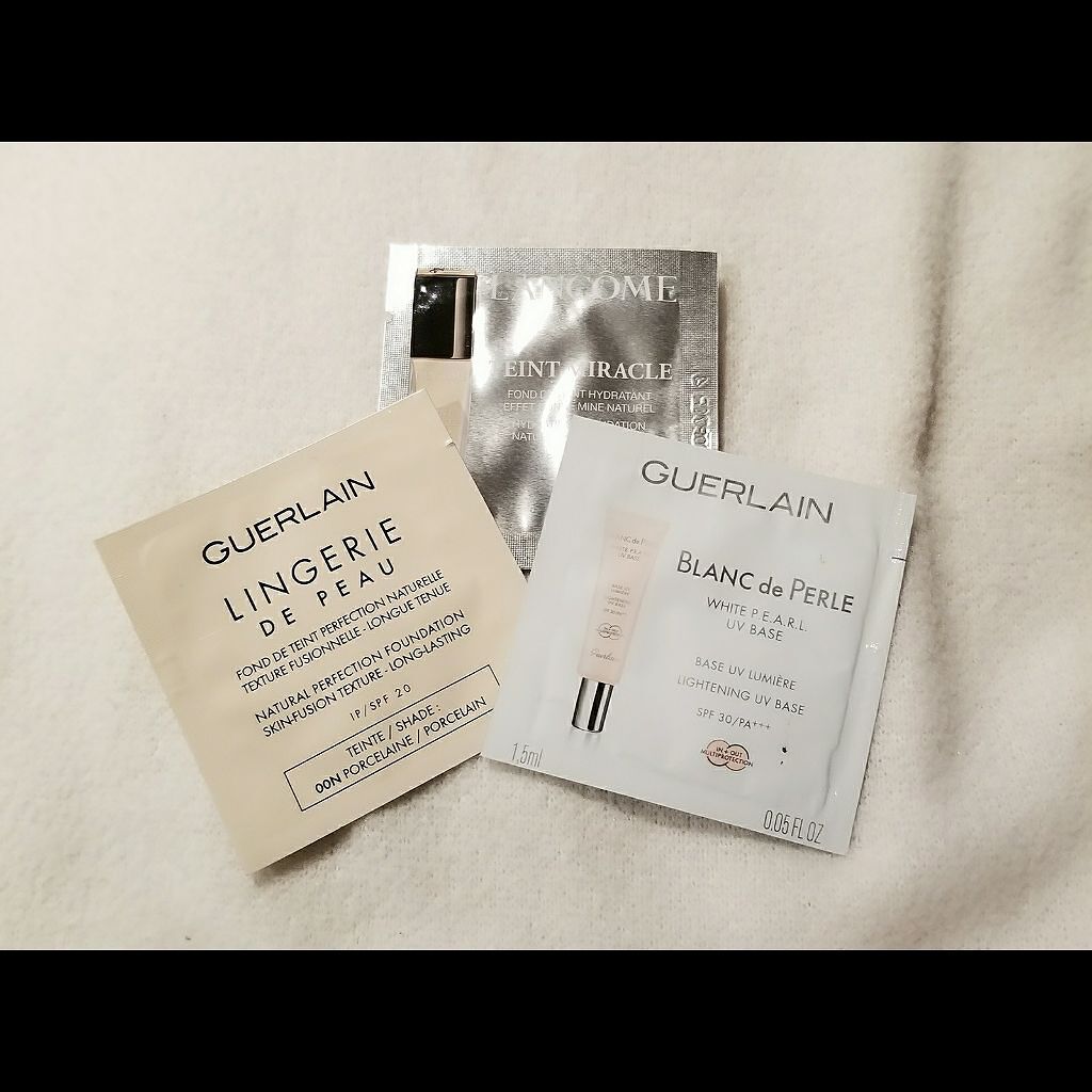 タンミラク リキッド/LANCOME/リキッドファンデーションを使ったクチコミ(1枚目)