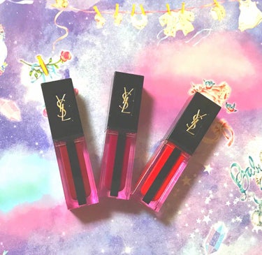 ルージュ ピュールクチュール ヴェルニ ウォーターステイン/YVES SAINT LAURENT BEAUTE/口紅を使ったクチコミ（1枚目）