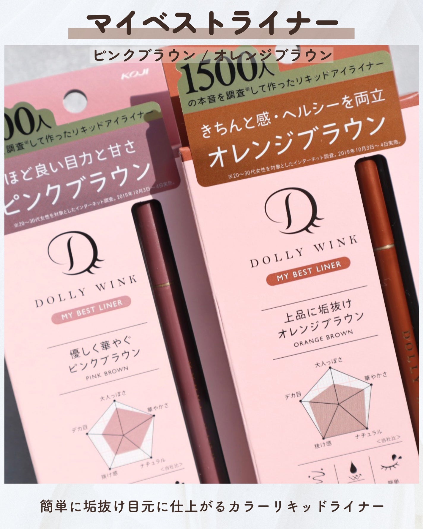 マイベストライナー/ドーリーウインク/リキッドアイライナーを使ったクチコミ(2枚目)