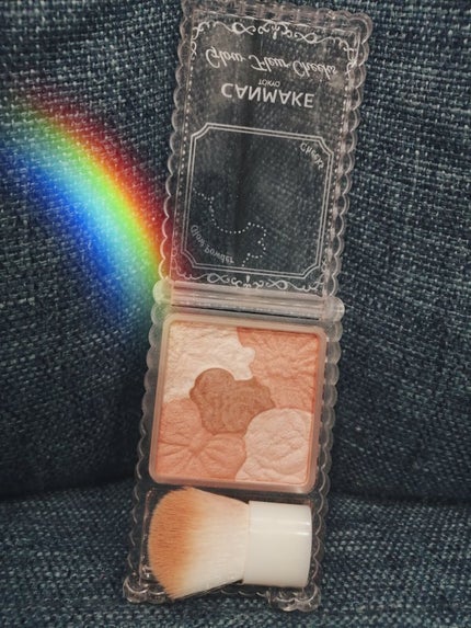 グロウフルールチークス/キャンメイク/パウダーチークを使ったクチコミ(1枚目)