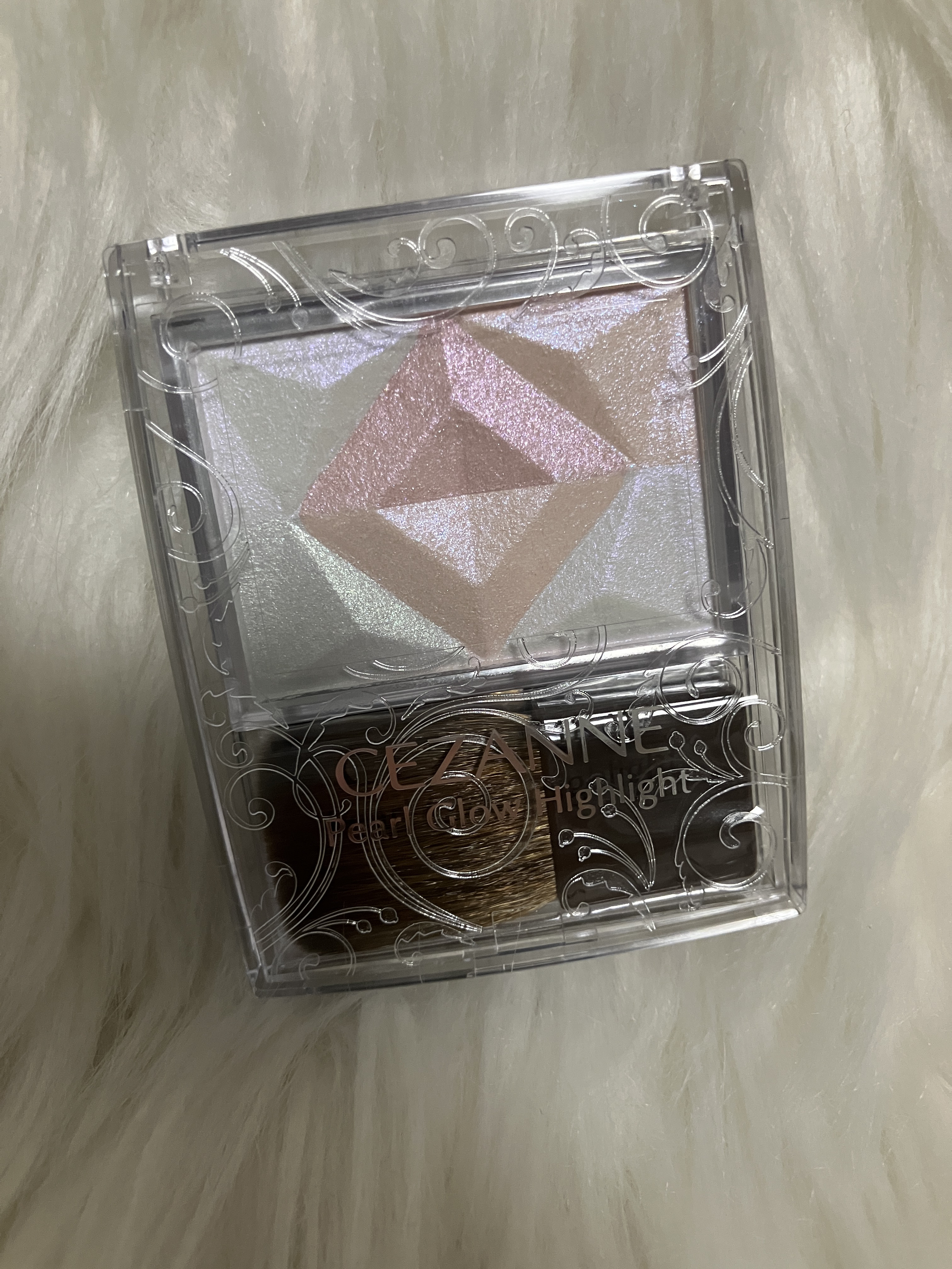 パールグロウハイライト/CEZANNE/ハイライト・シェーディングを使ったクチコミ（2枚目）