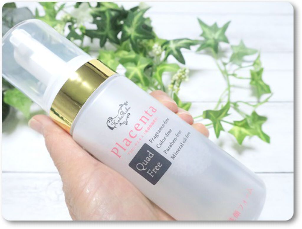 肌楽プラセンタ 洗顔フォーム/マックス/洗顔フォームを使ったクチコミ（1枚目）