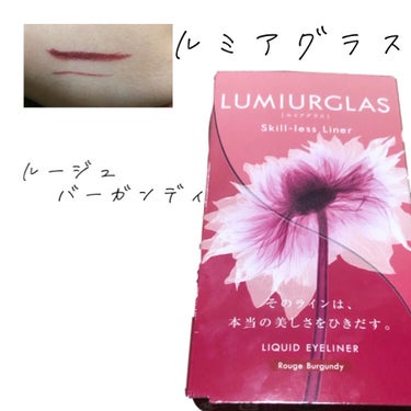 スキルレスライナー/LUMIURGLAS/リキッドアイライナーを使ったクチコミ（1枚目）