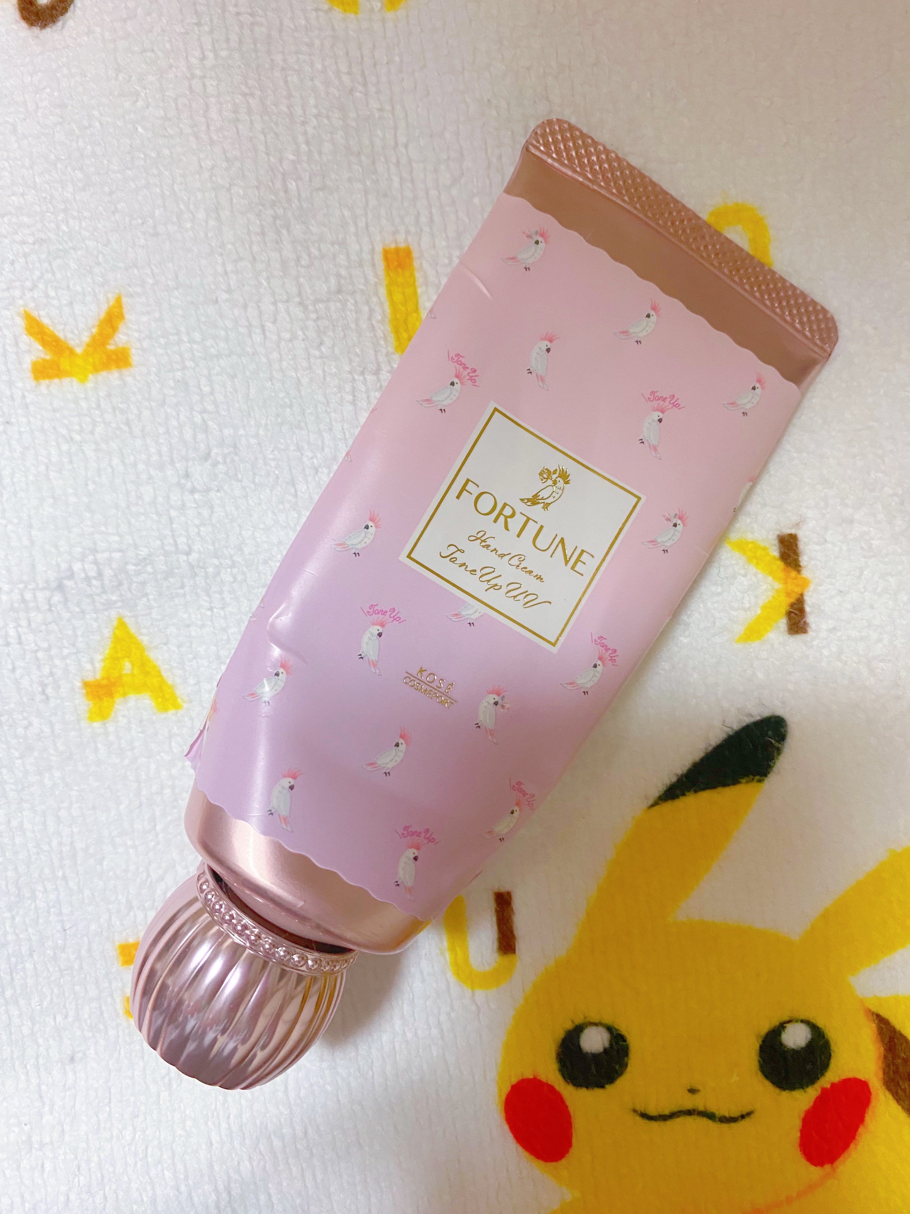 フレグランス トーンアップ ハンドクリーム/フォーチュン/ハンドクリームを使ったクチコミ（1枚目）