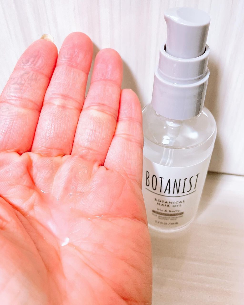 ボタニカルヘアオイル(ダメージケア)/BOTANIST/ヘアオイルを使ったクチコミ(3枚目)