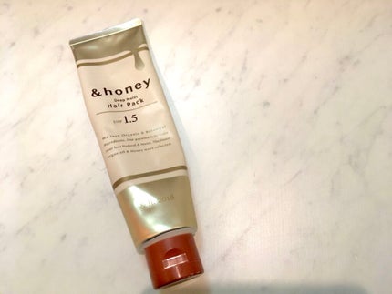 ディープモイスト ヘアパック1.5/&honey/ヘアマスク・ヘアパックを使ったクチコミ(1枚目)