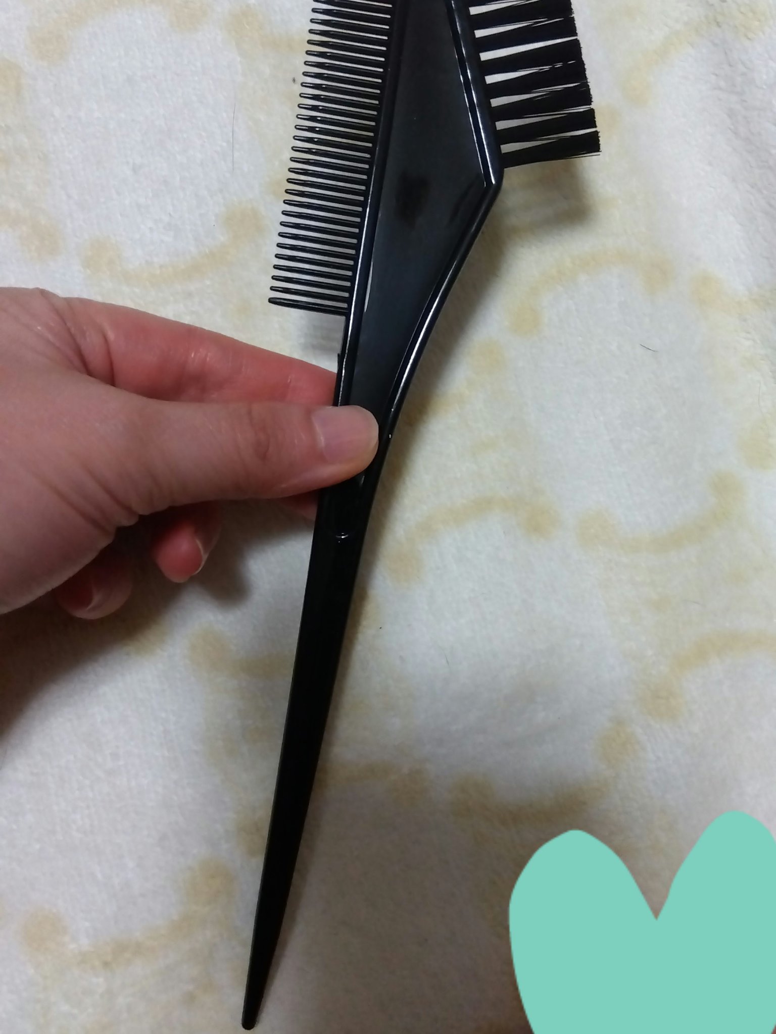 髪染め用セット/DAISO/ヘアケアグッズを使ったクチコミ（3枚目）