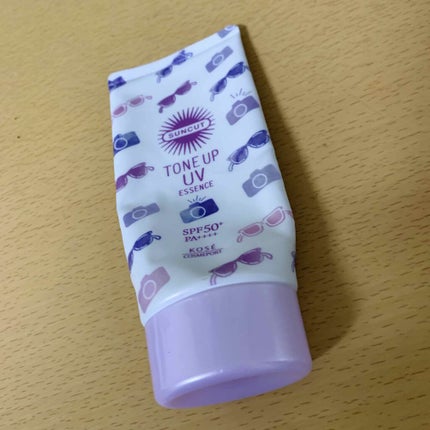 トーンアップUV エッセンス/サンカット®/日焼け止めローションを使ったクチコミ(1枚目)