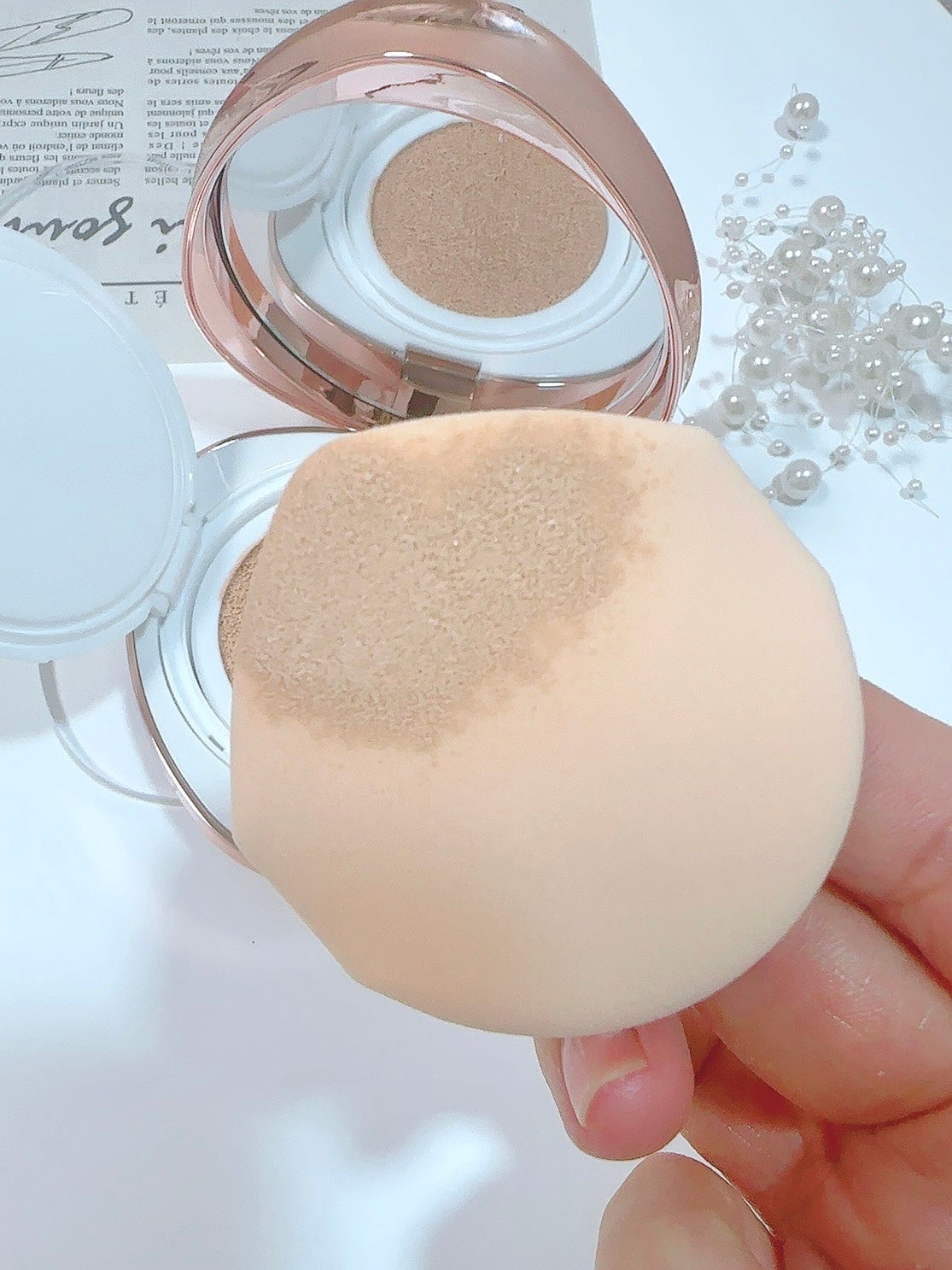 *みぃこ* on LIPS 「4ye様からカバー力が高く、スキンケアも叶える《ハイパーグロー..」(3枚目)