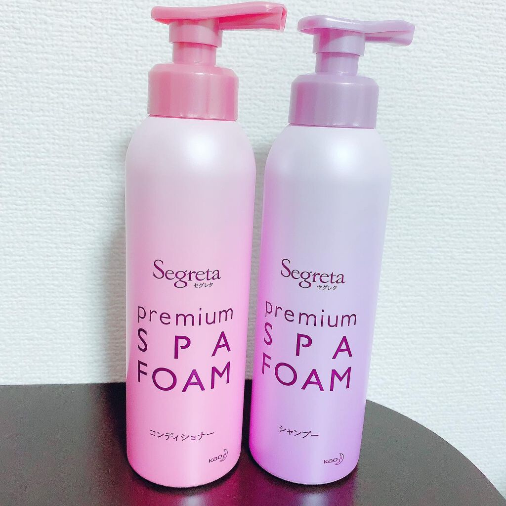 プレミアムスパフォーム シャンプー/コンディショナー/セグレタ/市販シャンプーを使ったクチコミ(1枚目)