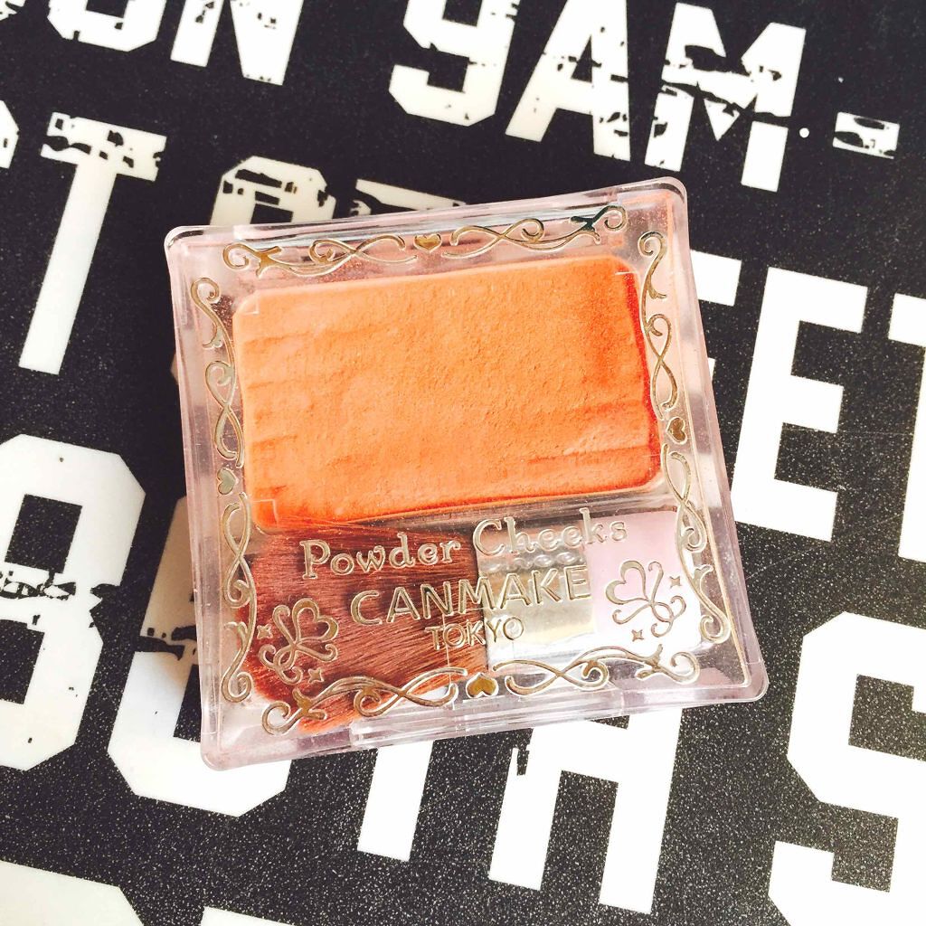 【旧品】パウダーチークス/キャンメイク/パウダーチークを使ったクチコミ(1枚目)