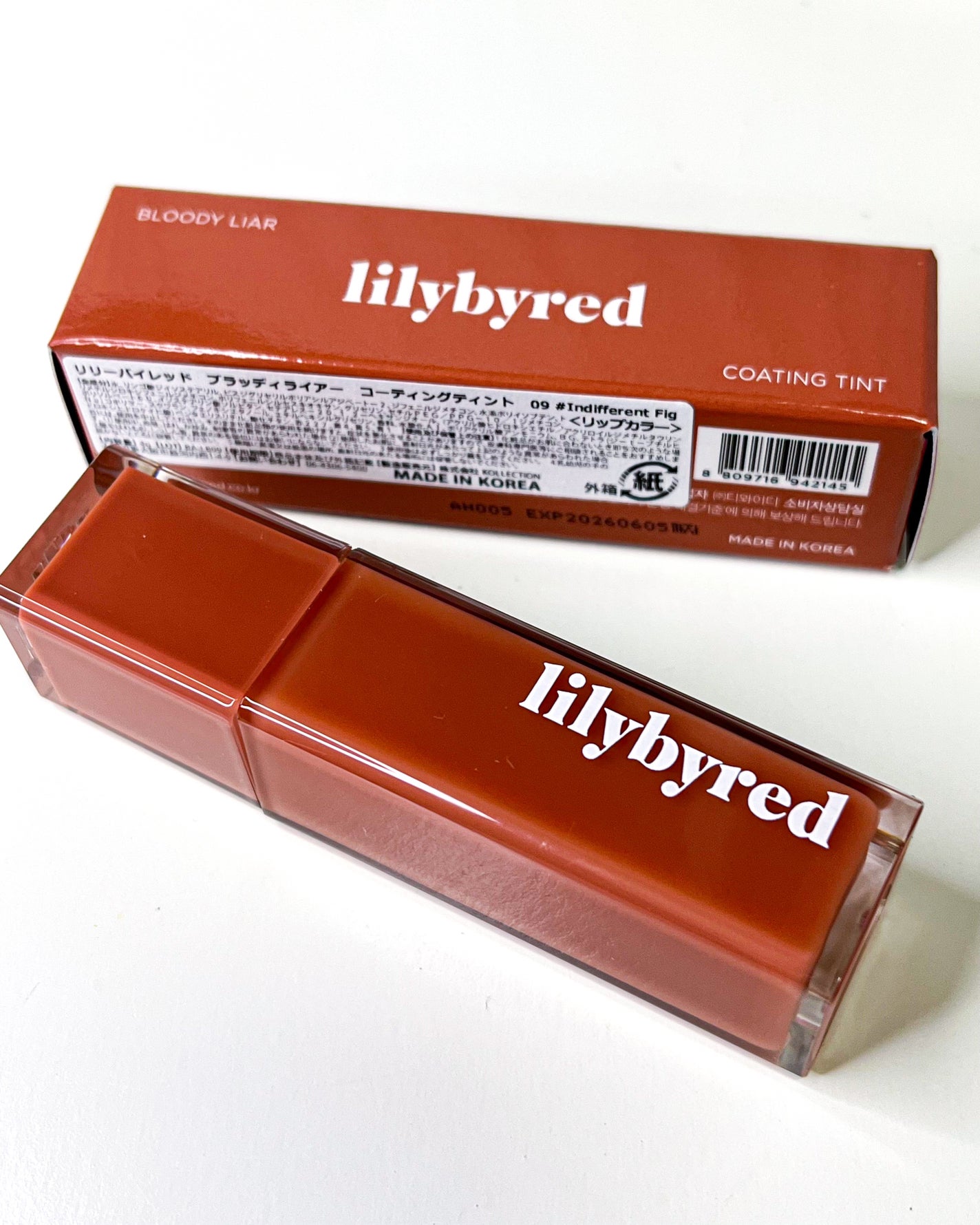 ブラッディライアー コーティングティント/lilybyred/リップティントを使ったクチコミ(5枚目)