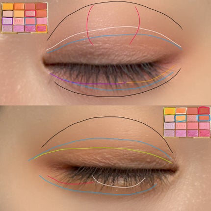 ソフトブラーリングアイパレット/wakemake/アイシャドウパレットを使ったクチコミ(8枚目)