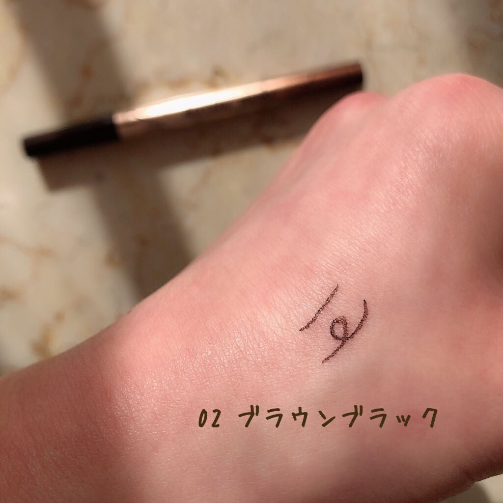 プライムリキッドアイライナー リッチキープ/ヒロインメイク/リキッドアイライナーを使ったクチコミ(2枚目)