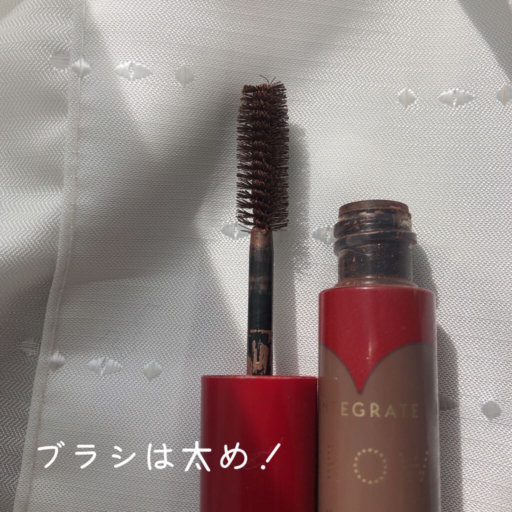 ニュアンスアイブローマスカラ/インテグレート/眉マスカラを使ったクチコミ（3枚目）