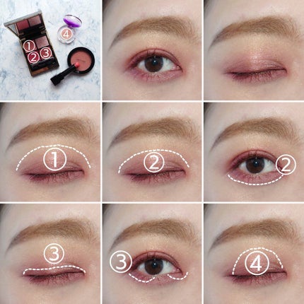 パティ パウダー アイ ビーム/REVLON/単色アイシャドウを使ったクチコミ(4枚目)