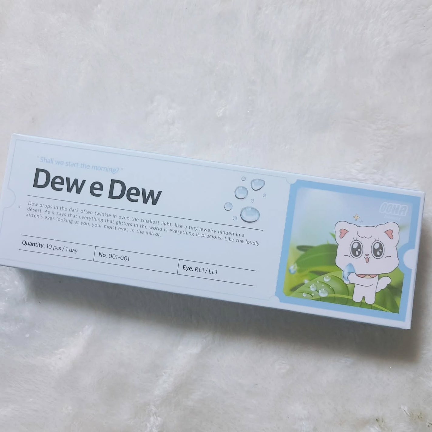 OOHA Dew e Dew 1day/OOHA/ワンデー(1DAY)カラコンを使ったクチコミ(2枚目)