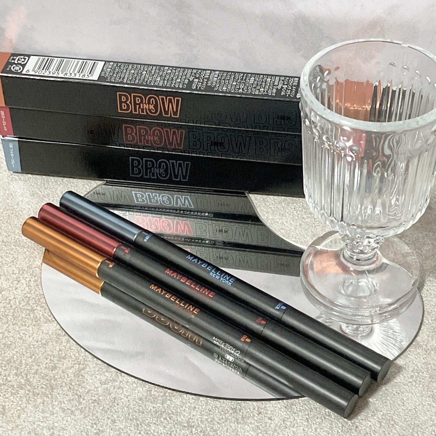 ブロウインク カラーティントデュオ/MAYBELLINE NEW YORK/眉ティントを使ったクチコミ(1枚目)